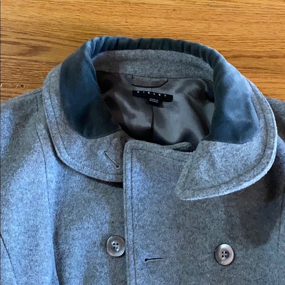 Cropped grey coat - Picture 2 of 4